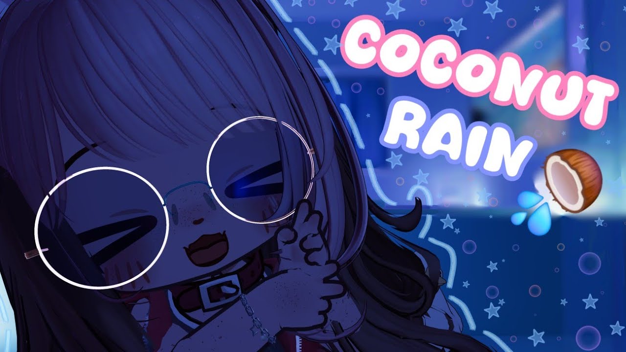 Coconut Rain ASMR & Repeating Words🥥💦 [VRCHAT ASMR]