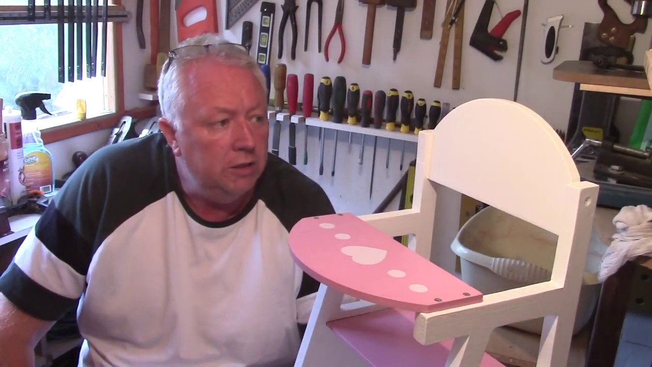 Scrapwood Andy - Doll's Highchair