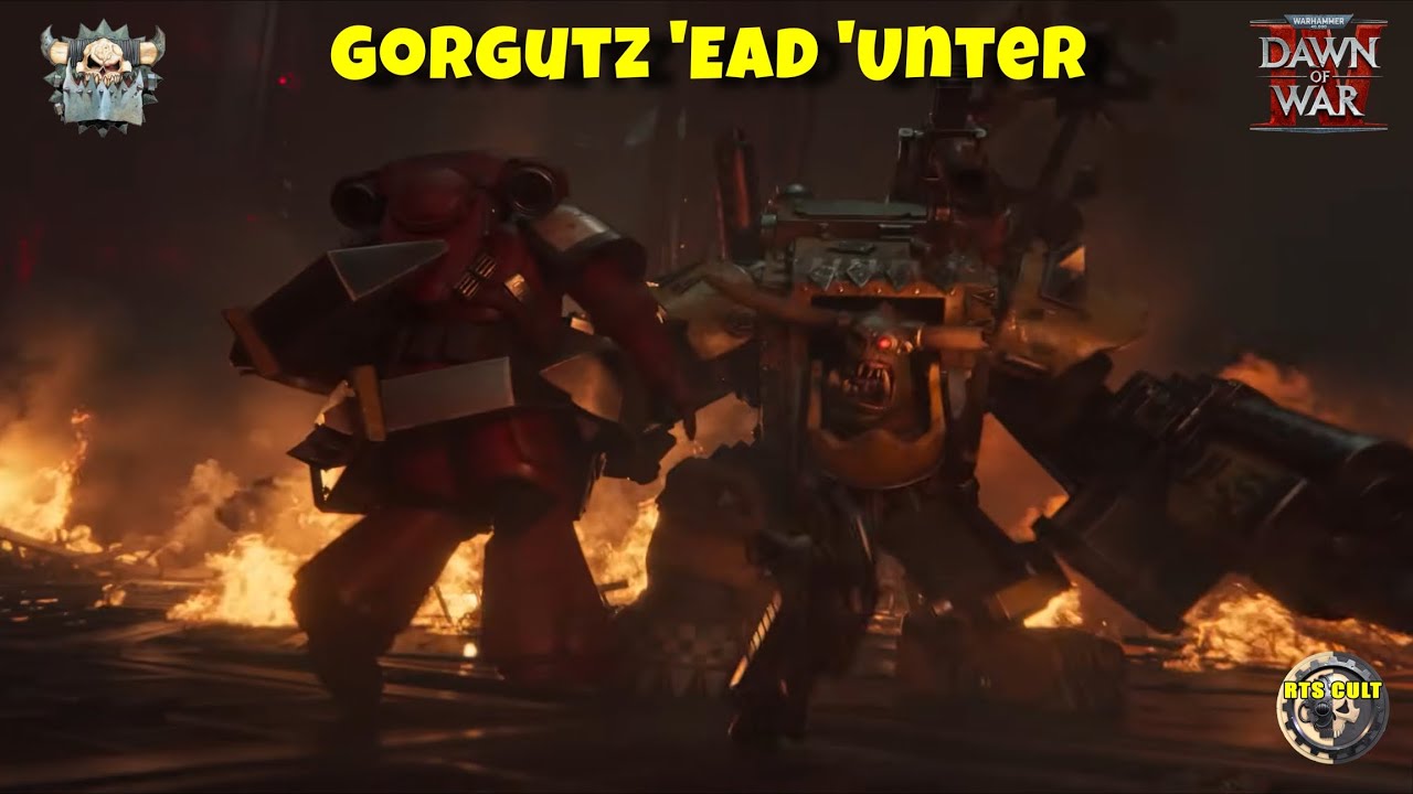 Gorgutz 'Ead 'Unter intro within DoW IV  