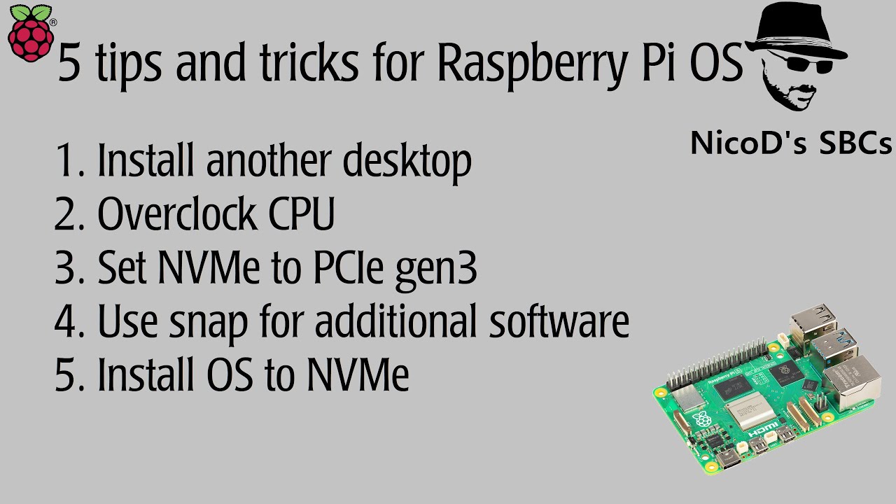 5 tips and tricks for Raspberry Pi OS on Raspberry Pi 5