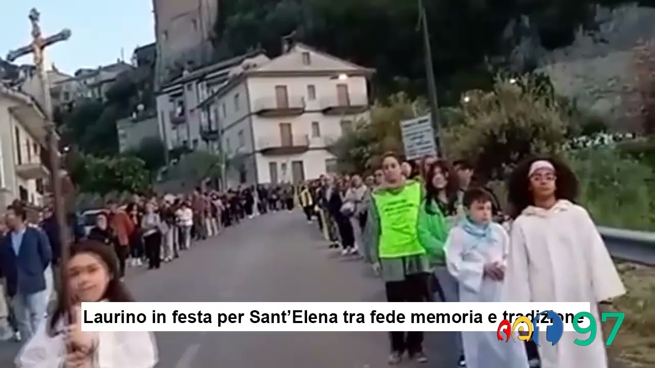 Laurino in festa per la sua santa: il paese si stringe attorno a Sant’Elena tra fede e devozione