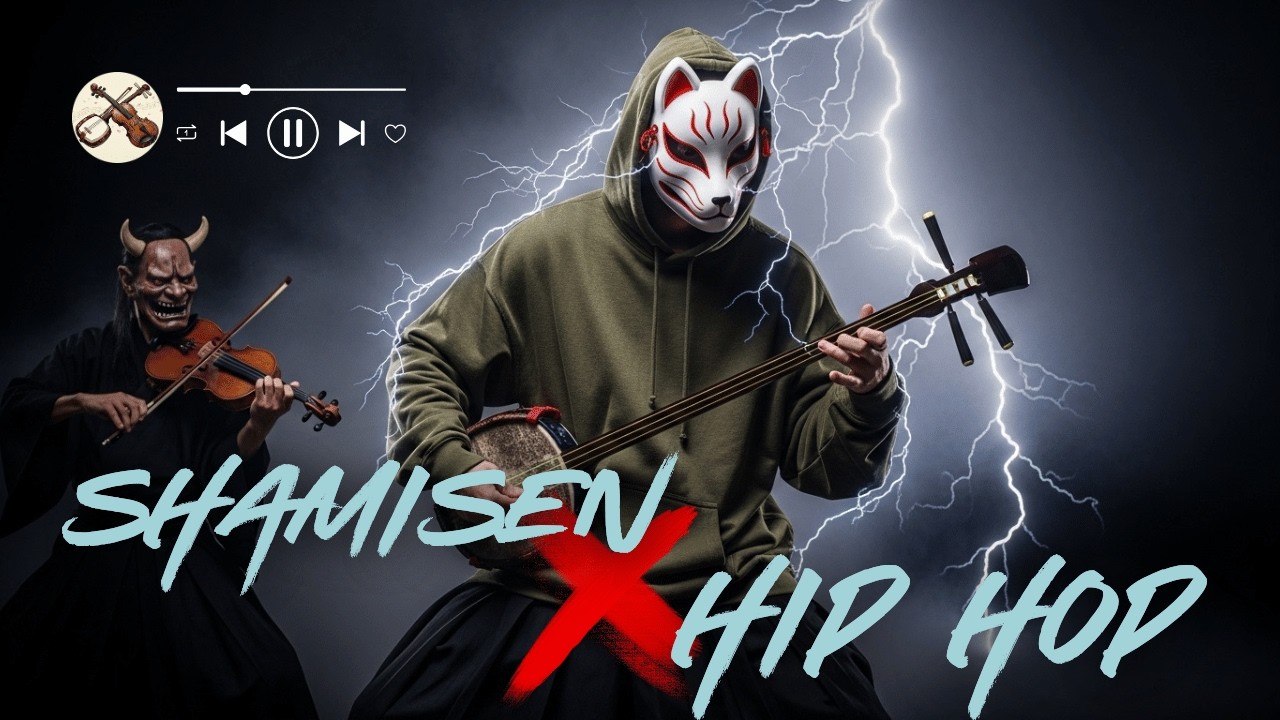 【Shamisen x Violin X Hip Hop】 Silent Storm Beats | Samurai Mask Fusion Playlist