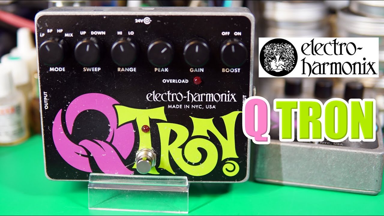 【エフェクター修理】electro-harmonix Q-TRON。多機能オートワウ。エフェクト時全く音出ず。