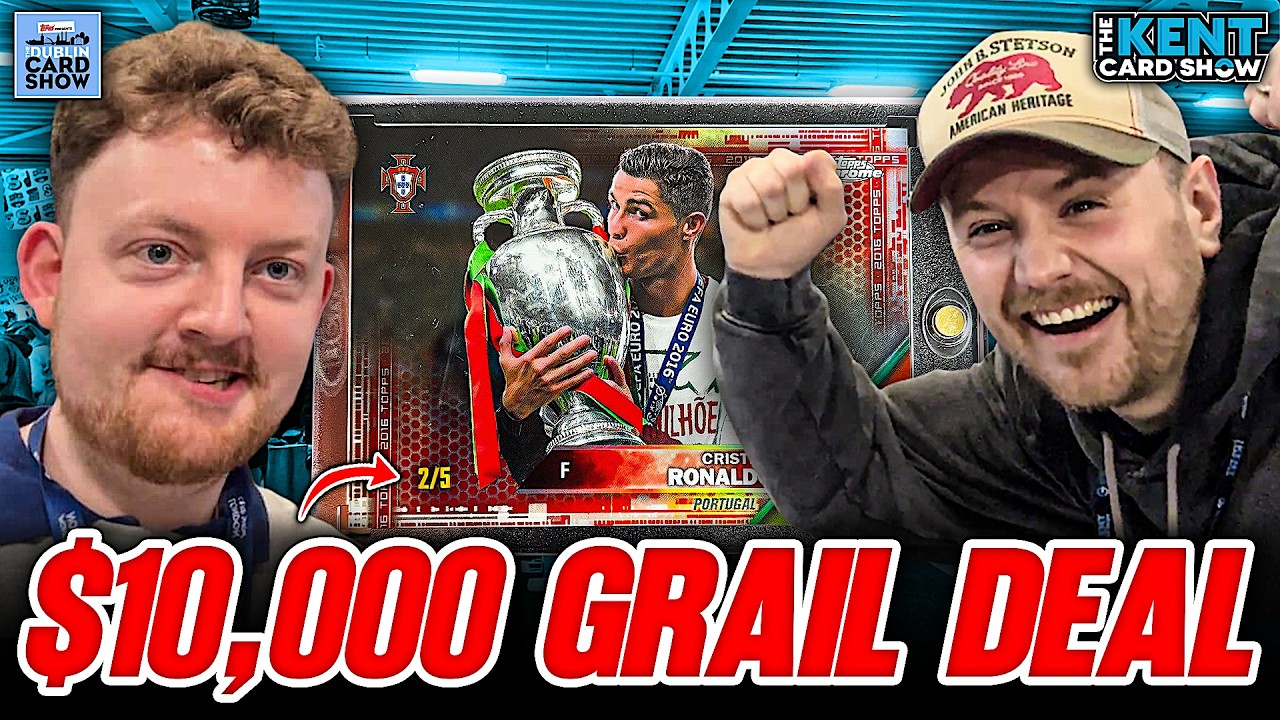 $10,000 GRAIL Deal at the Dublin + Kent Double Card Show Weekend!