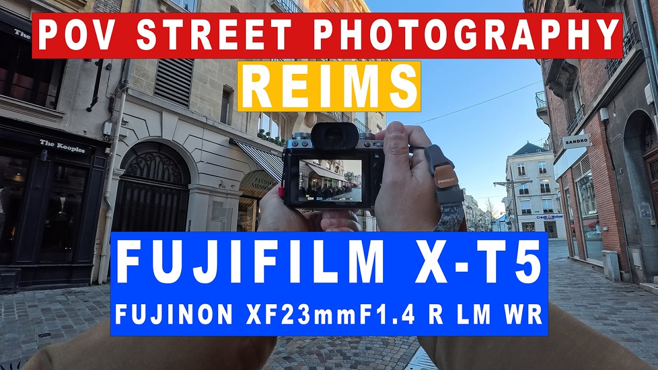 POV: Walking the Streets of Reims With a Fujifilm