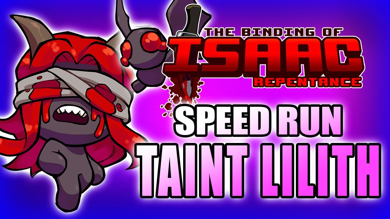 Tainted Lilith Speed Run - Hutts Streams Repentance