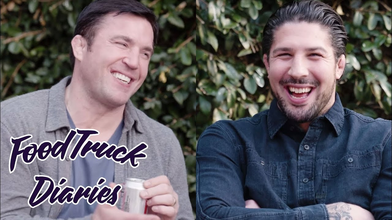 Chael Sonnen | Food Truck Diaries | BELOW THE BELT with Brendan Schaub