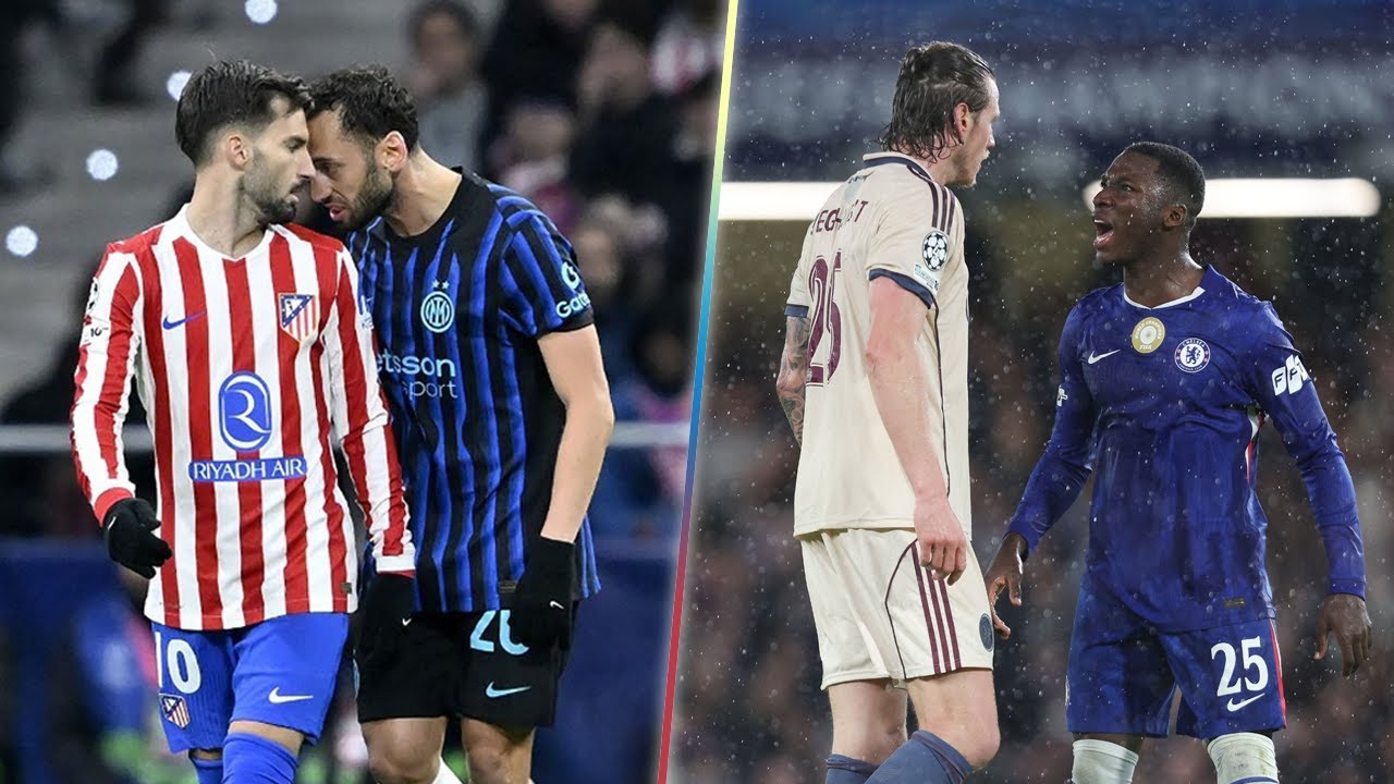 UCL 2025/26 100% Angry Moments & Dirty Fouls