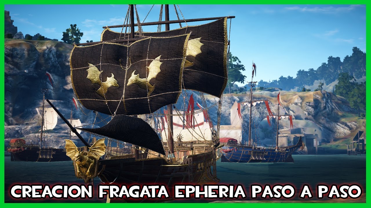 OBTENCIÓN MATERIALES FRAGATA DE EPHERIA PASO A PASO | BLACK DESERT ONLINE