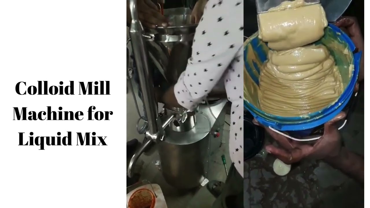 Processing with High-Quality Colloid Mills from Shreyal Lab Industries