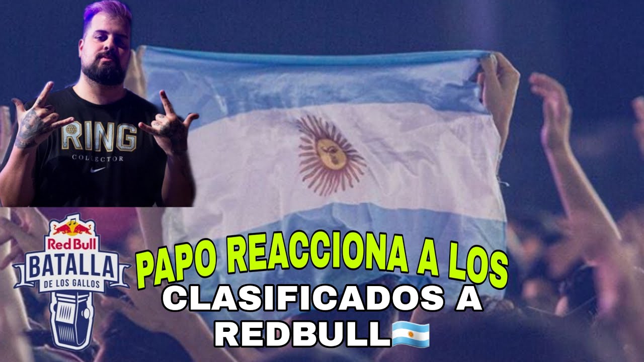 PAPO REACCIONA A LOS 16 CLASIFICADOS PARA REDBULL ARGENTINA 2020🐔