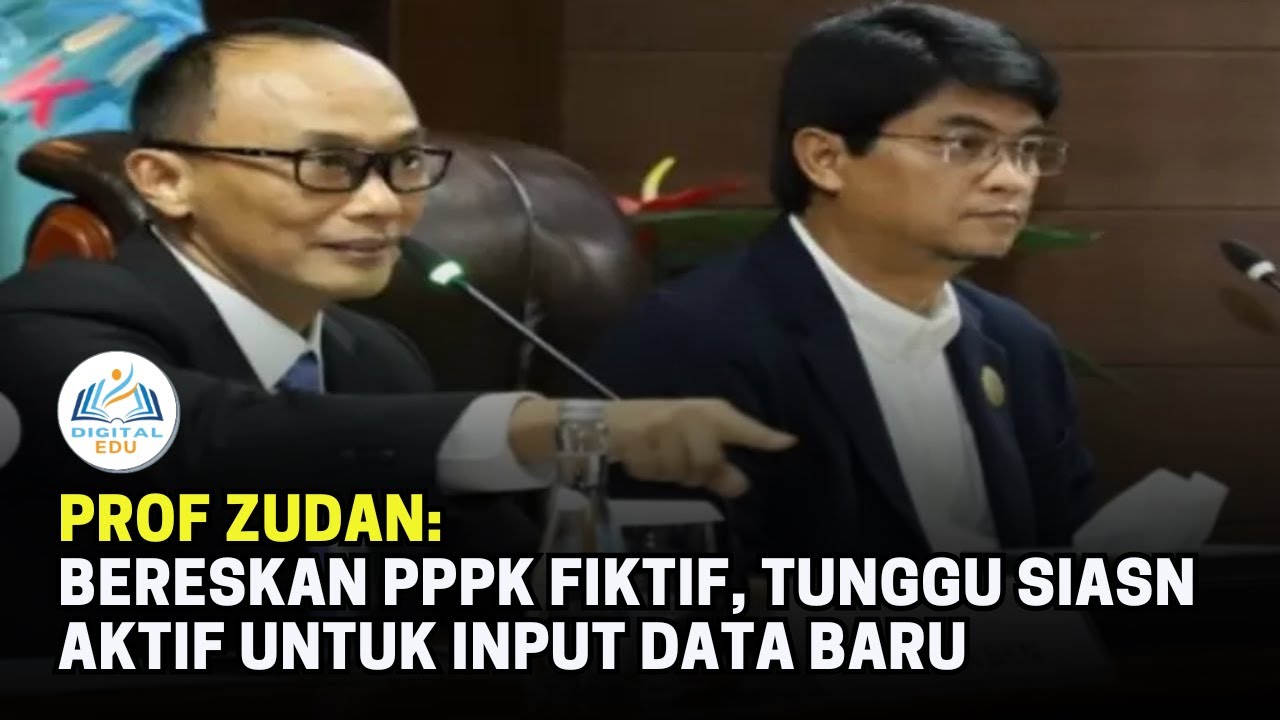 Prof Zudan: Bereskan PPPK Fiktif, Tunggu SIASN Aktif untuk Input Data Baru