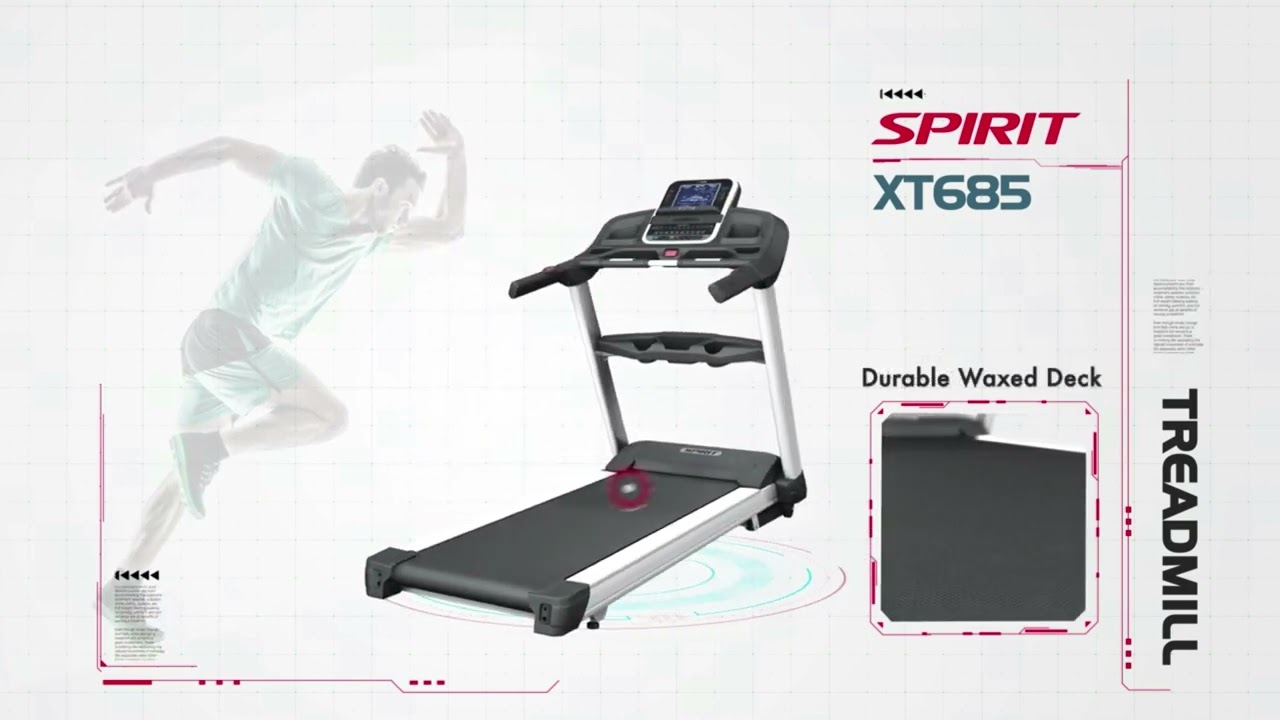 Spirit XT685 Treadmill | Fitness Direct