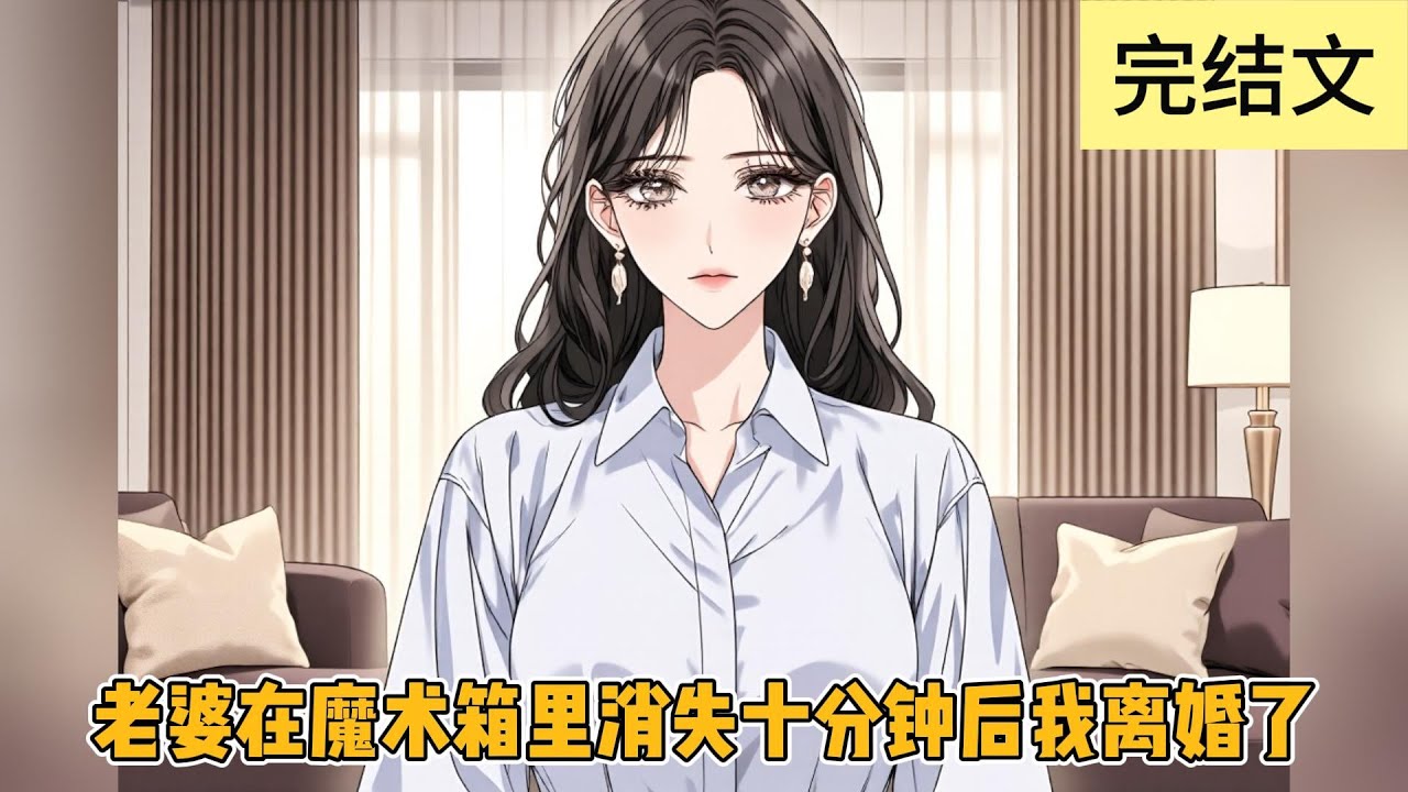 【完结】《老婆在魔术箱里消失十分钟后我离婚了》马戏团表演，老婆主动上台配合魔术师竹马大变活人。她被关进箱子，和魔术师一起消失了整整十分钟。再次出现时，老婆口红画花，#一口气看完#小说#小说推荐