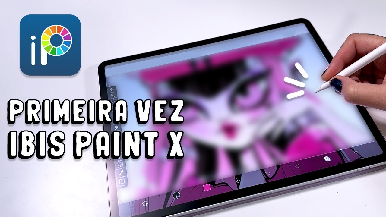 DESENHISTA PROFISSIONAL USANDO IBIS PAINT X PELA PRIMEIRA VEZ - Renata Celi