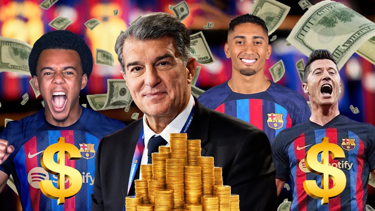 DE UNDE ARE BARCELONA BANI DE TRANSFERURI?