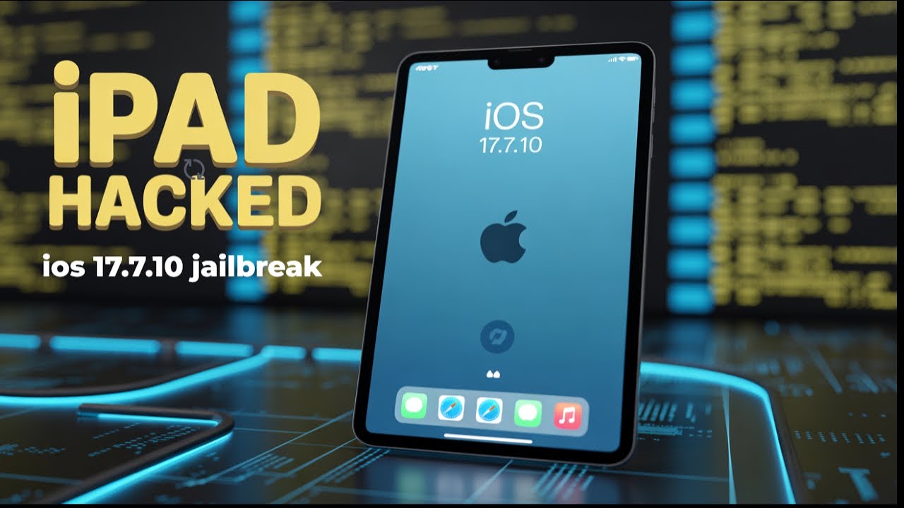 iOS 17.7.10 Jailbreak and Bypass iCloud Activation Lock ipad 6th genaration Bypass