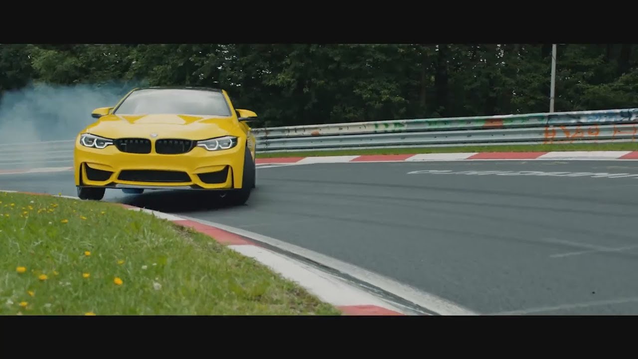 BMW M4 Nordschleife l Trap Beat called Slick Mode by T4HR3S