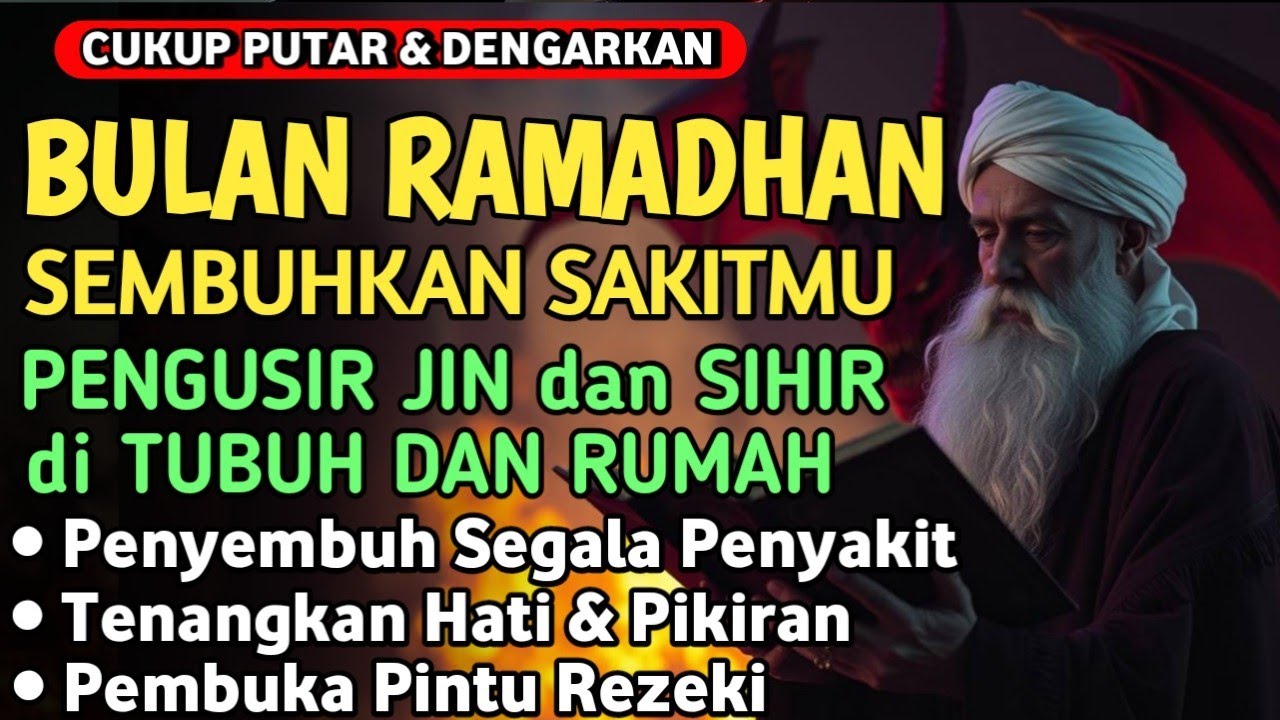 RAMADHAN RUQYAH RUMAH, PENGUSIR JIN, SETAN & SIHIR, PENENANG HATI DAN FIKIRAN | By Alaa Aqel