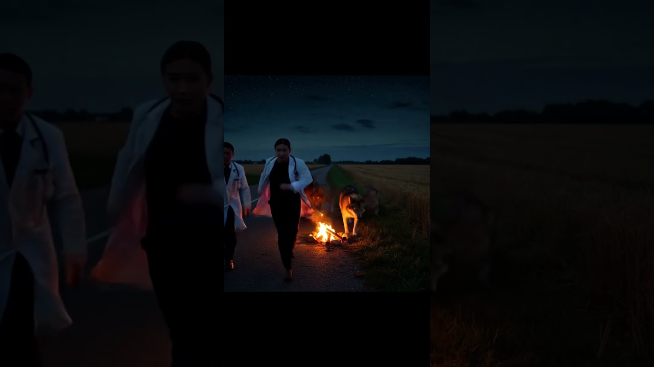 The pregnant tiger is rescued by a doctor on a rural road, but in the end...#aiart  #ainimals #ai