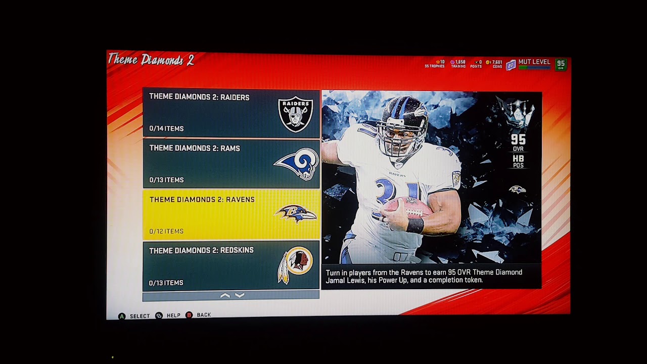 Theme Diamonds 2.0 madden 20