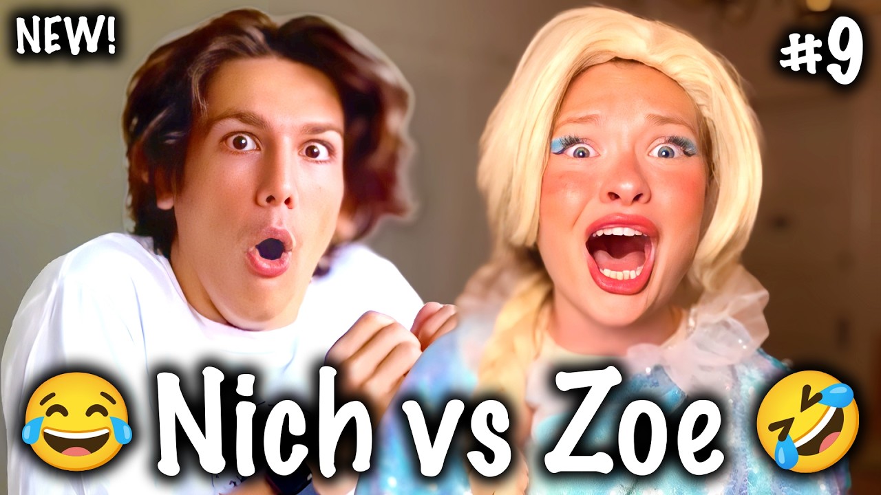 NICHLMAO vs ZOE COLLETTI Most Viewed Best Funny Shorts 9