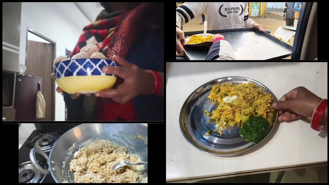  मकर संक्रांति special til Ladoo & birthday 🎁😋😊...
