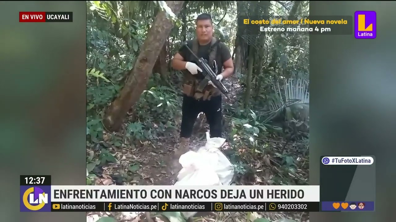 Dirandro se enfrenta a narcos brasileños en Ucayali