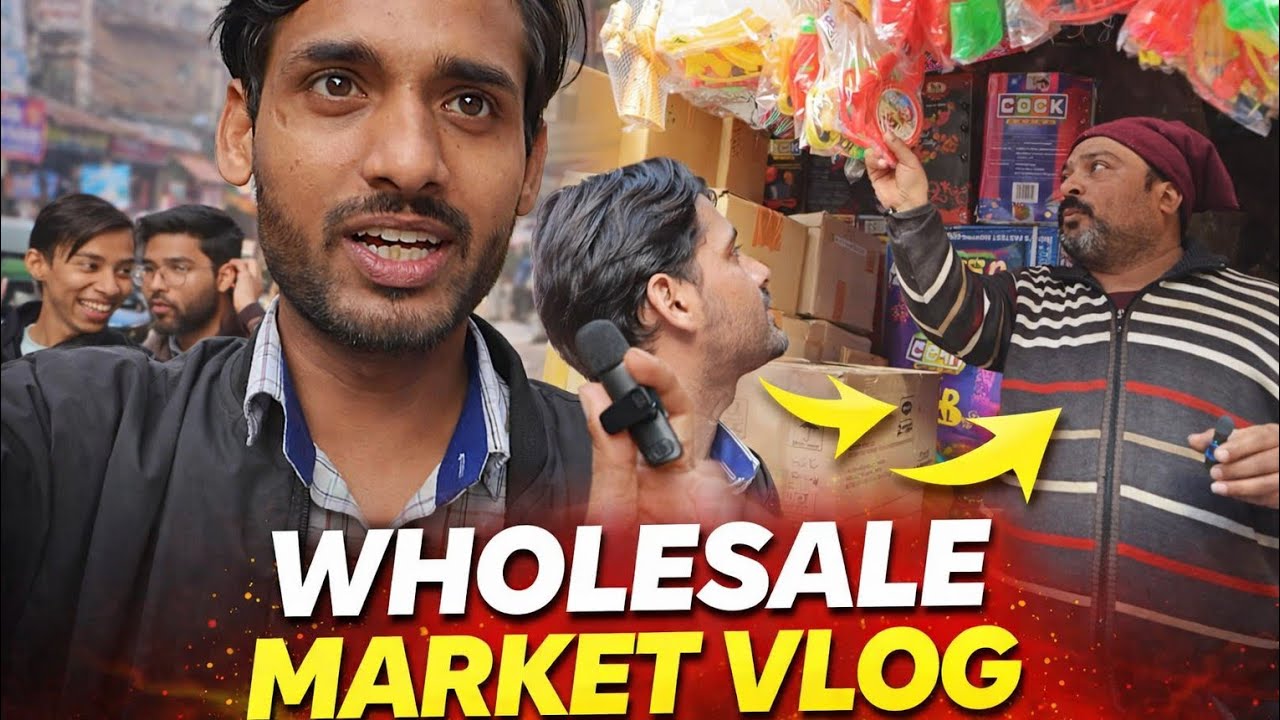 “India ka Sabse Sasta Wholesale Market 😱 | Vlog”