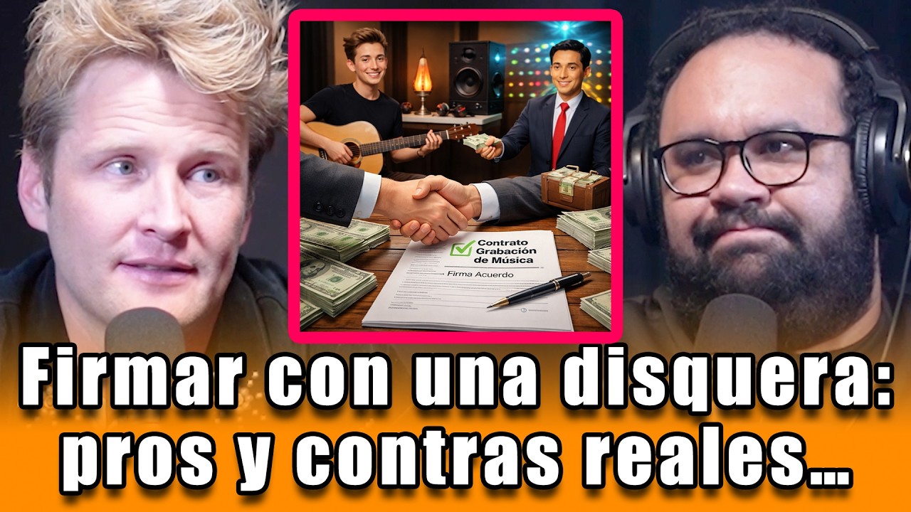 Firmar con una disquera pros y contras reales | Alexander Acha