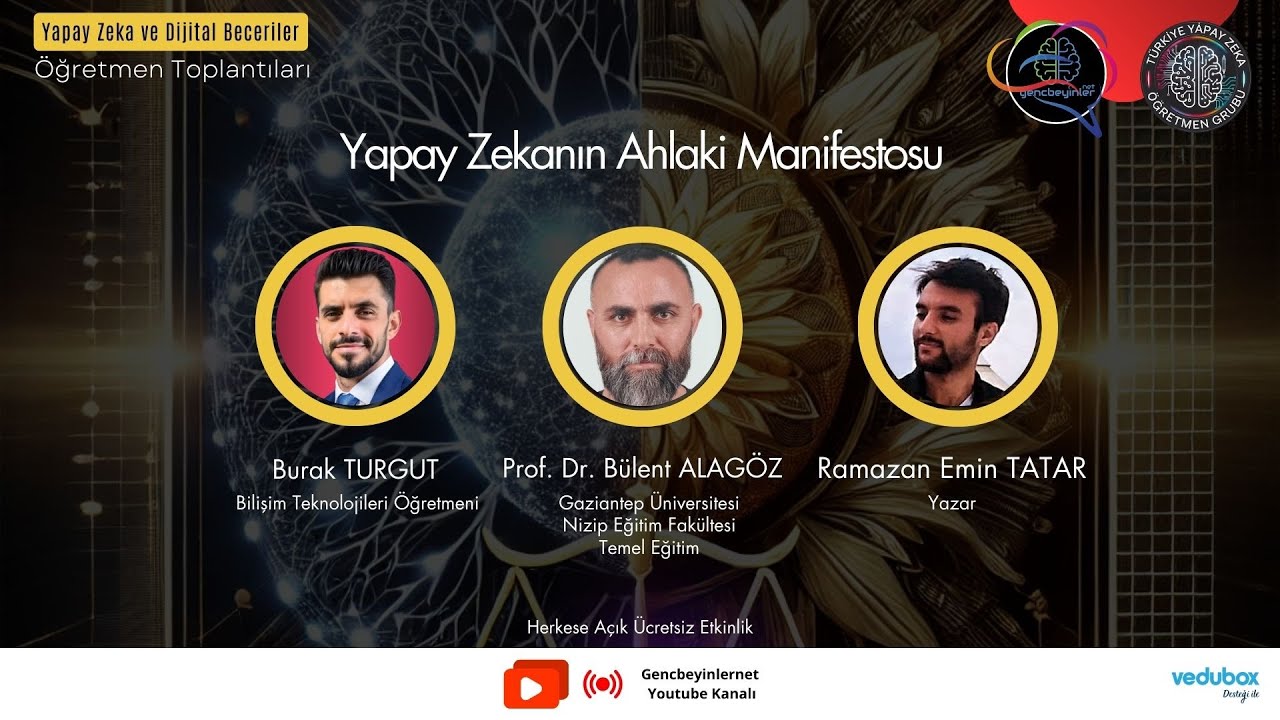 Yapay Zeka ve Ahlaki Manifestosu | Prof. Dr. Bülent ALAGÖZ