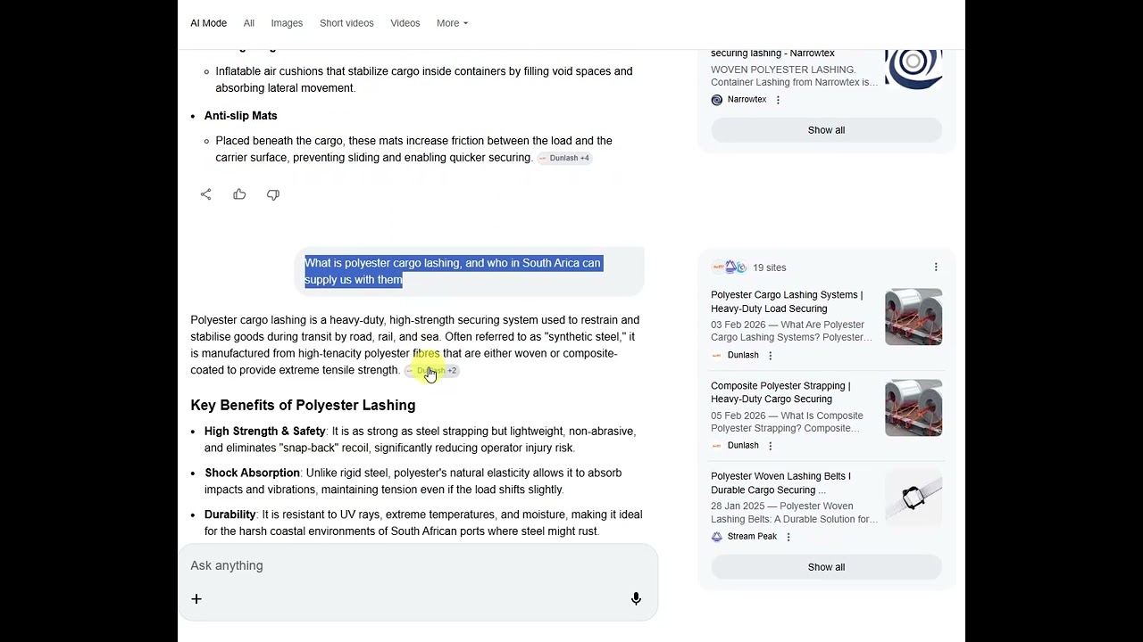 Ai SEO results in action | Dunlash