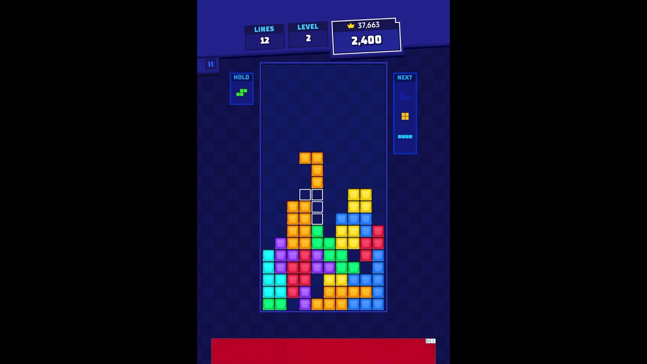 I was bored so I played Tetris and failed miserably 