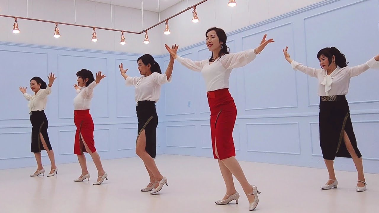 Fly Me to the Moon line Dance (초급)플라이 미투더문 라인댄스