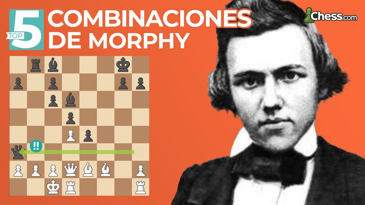¡Ajedrez de ataque, romántico y brillante! | Top 5 Paul Murphy