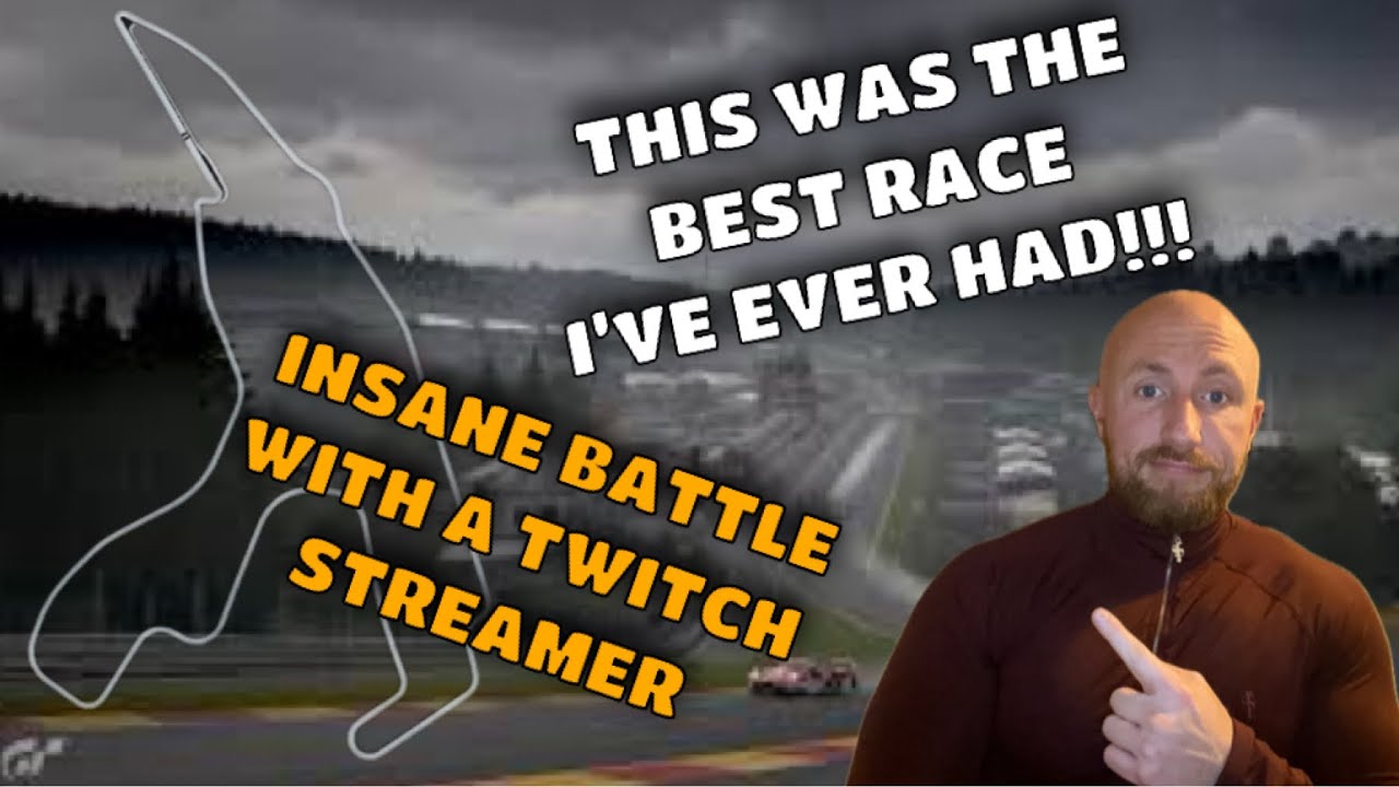Gran Turismo 7 - Epic Battle Of The Streamers in Daily Race C Spa Franchorchamps in The Rain