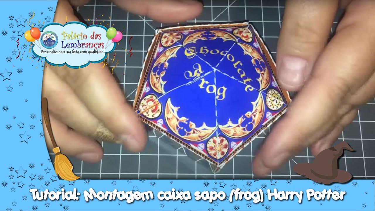 Tutorial: Montagem da caixinha sapo