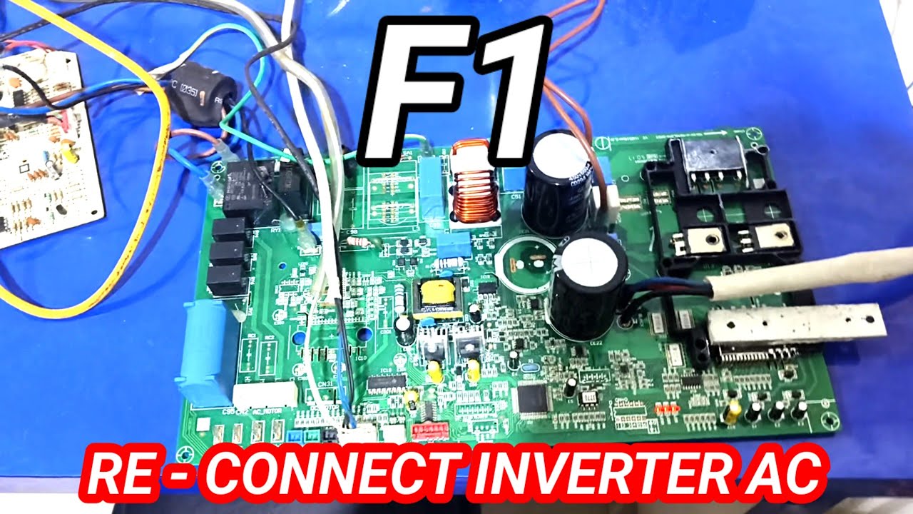 ERROR F1 -RE CONNECT INVERTER AC@dilipvare