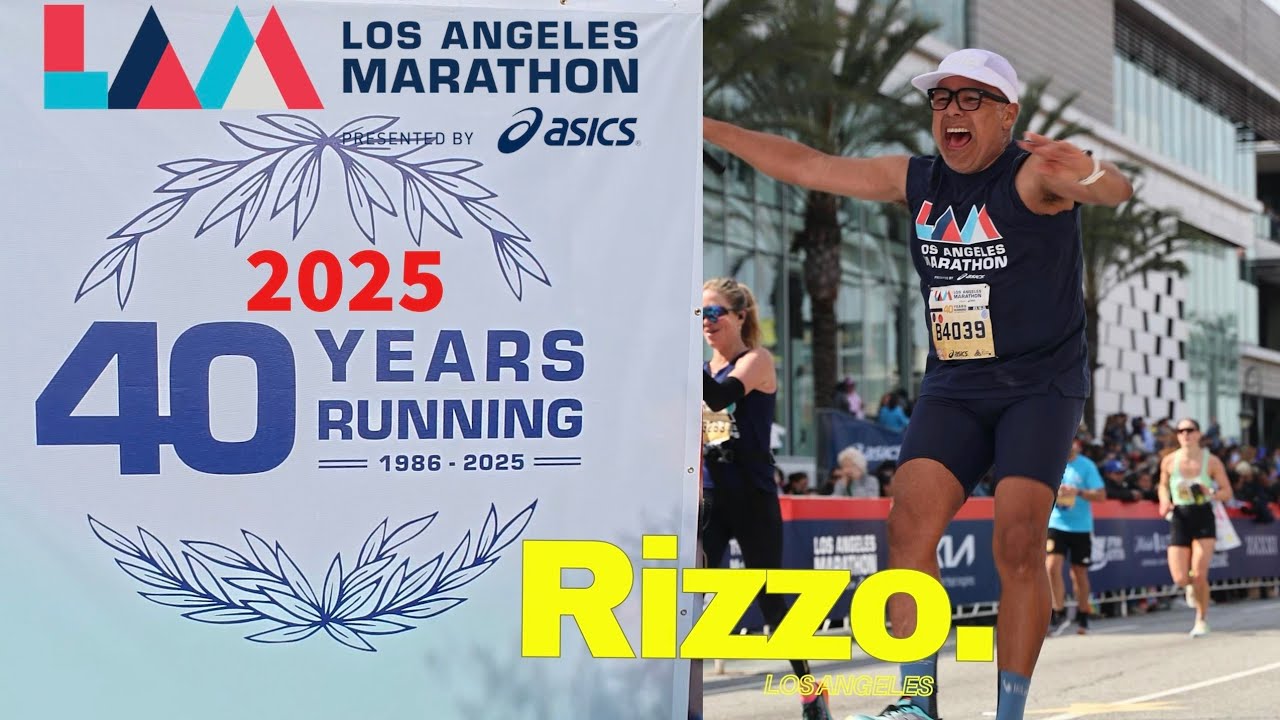 Running the LA Marathon 2025 I Rizzo Los Angeles