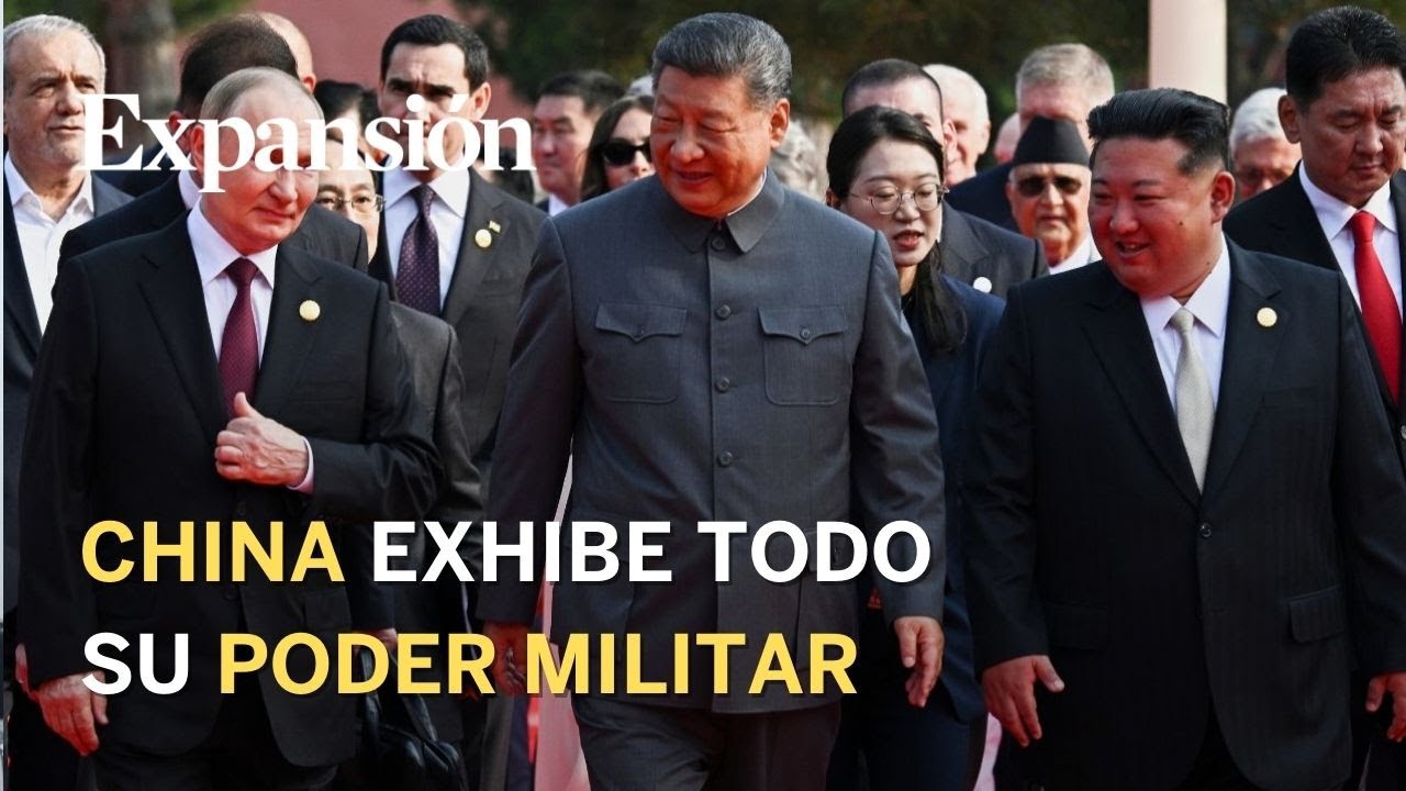 Drones de IA y misiles hipers&oacute;nicos: China exhibe todo su poder militar