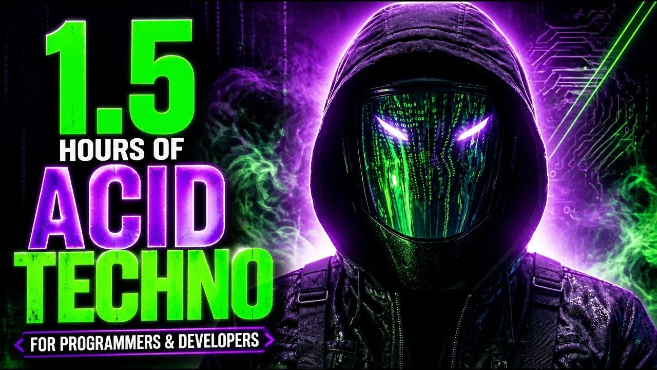 Hypnotic Acid Shell: Techno for Programmers & Developers
