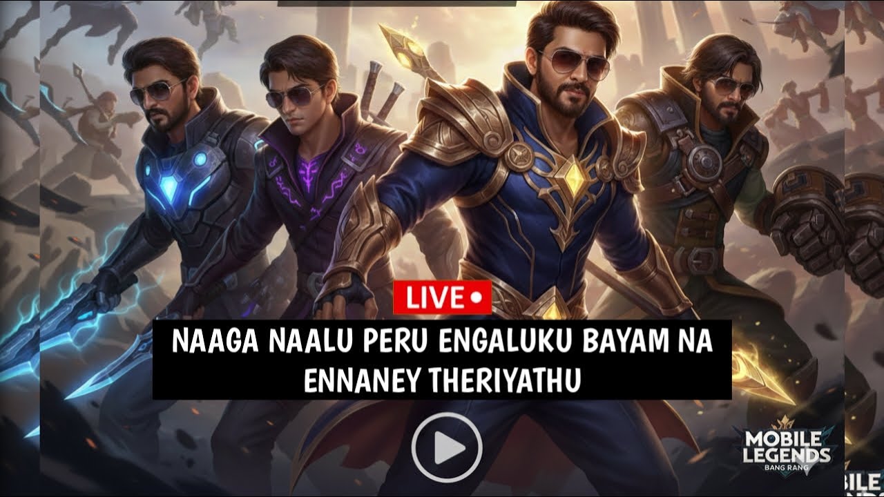 Night Gaming with Friends - MLBB Tamil - Sakthiplaysyt