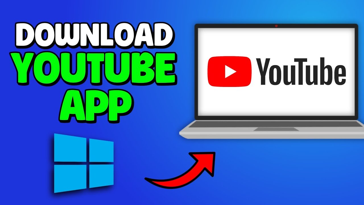 Как скачать приложение YouTube на ноутбук | Установить YouTube на ноутбук или ПК
