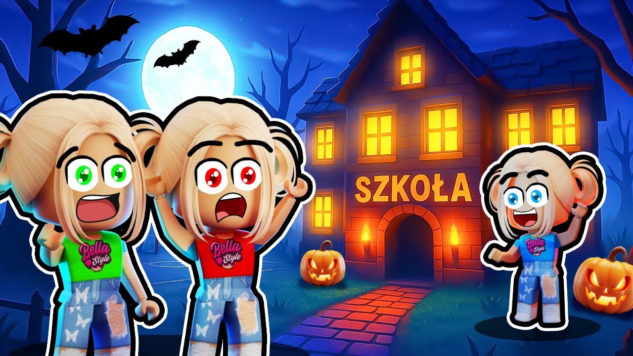 Zaproszenie do Strasznej Szkoły 😱 STRASZYW&Oacute;WKA #1 (Roblox Brookhaven)