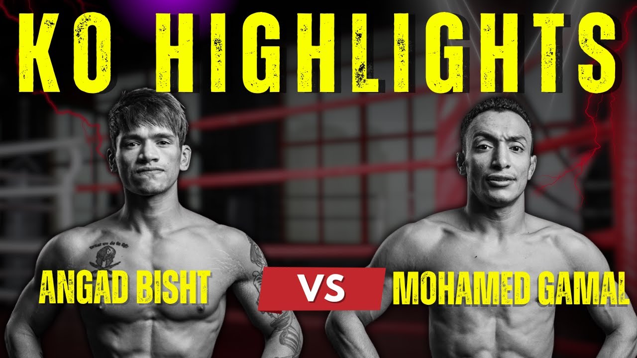 Explosive MMA Battle: Angad Bisht vs Mohamed Gamal (Matrix Fight Night 10)