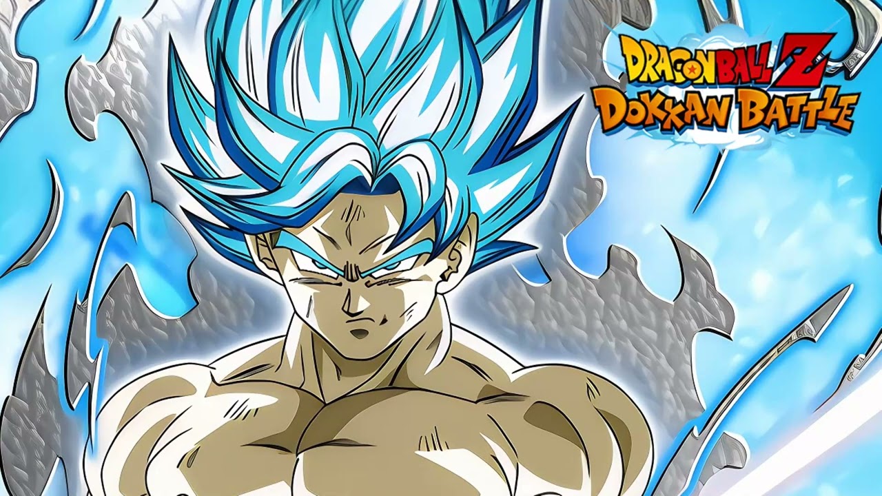 Dragon Ball Z Dokkan Battle: Universe Tree Power Super Saiyan Blue Goku Intro OST