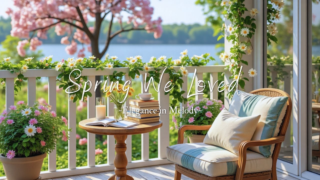 Whispers of the Spring Morning | A soothing piano playlist for focus time