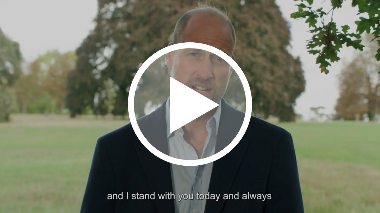 A message from Tusk Royal Patron HR Prince of Wales in support of wildlife rangers