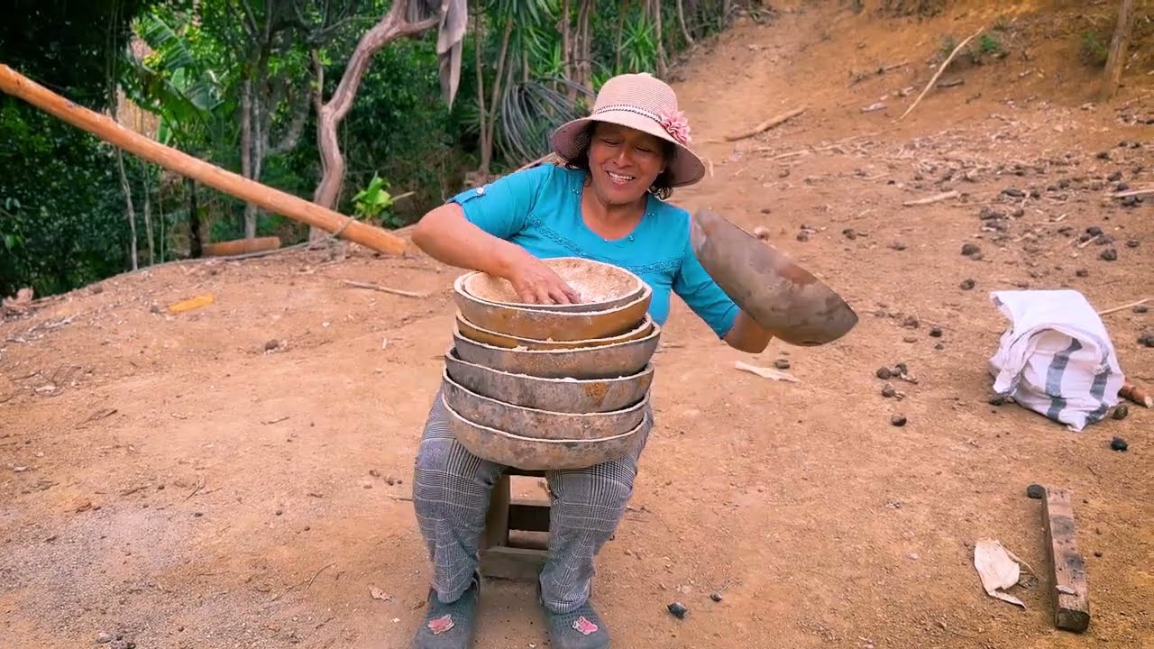 Mi papá me envió a recoger las lapas para hacer las viandas