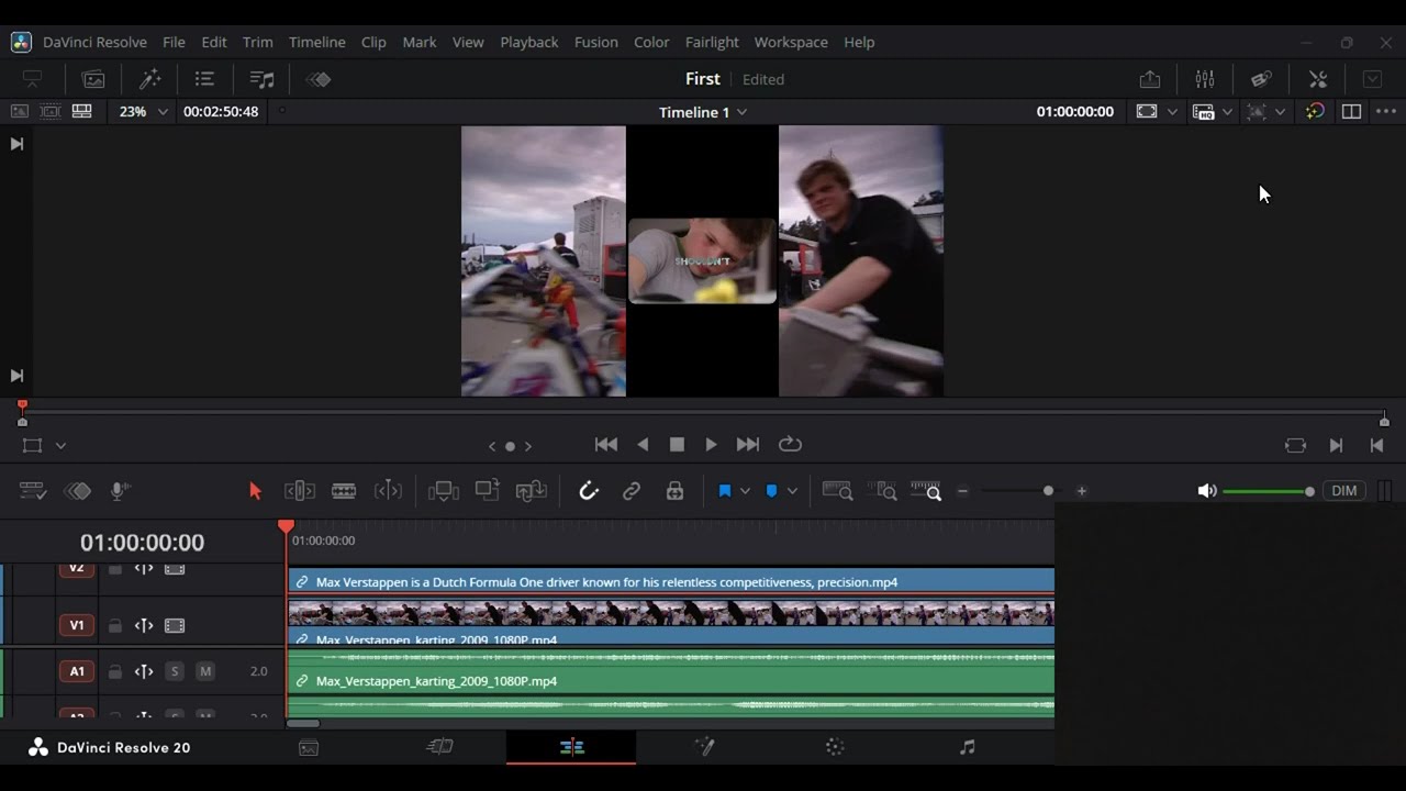 🎬 How I Created My First DaVinci Project | Beginner Video Editing in DaVinci Resolve